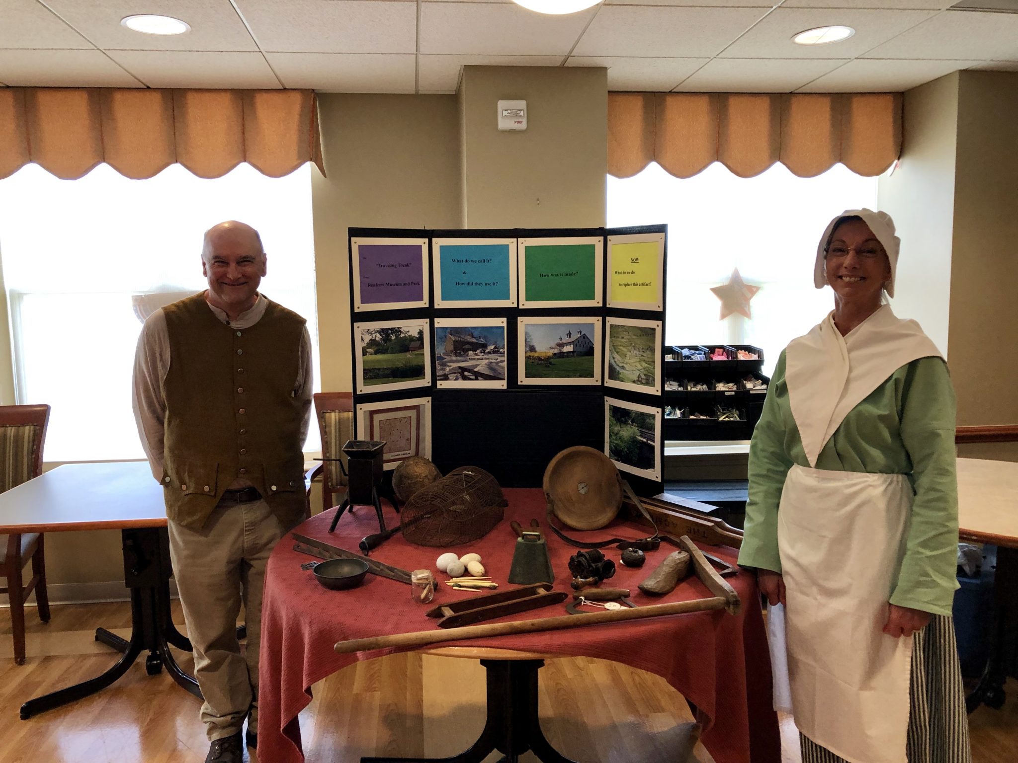 Pic Gil & Laurie w-artifacts