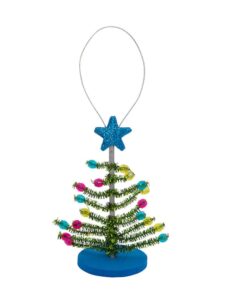 Tinsel Tree Craft