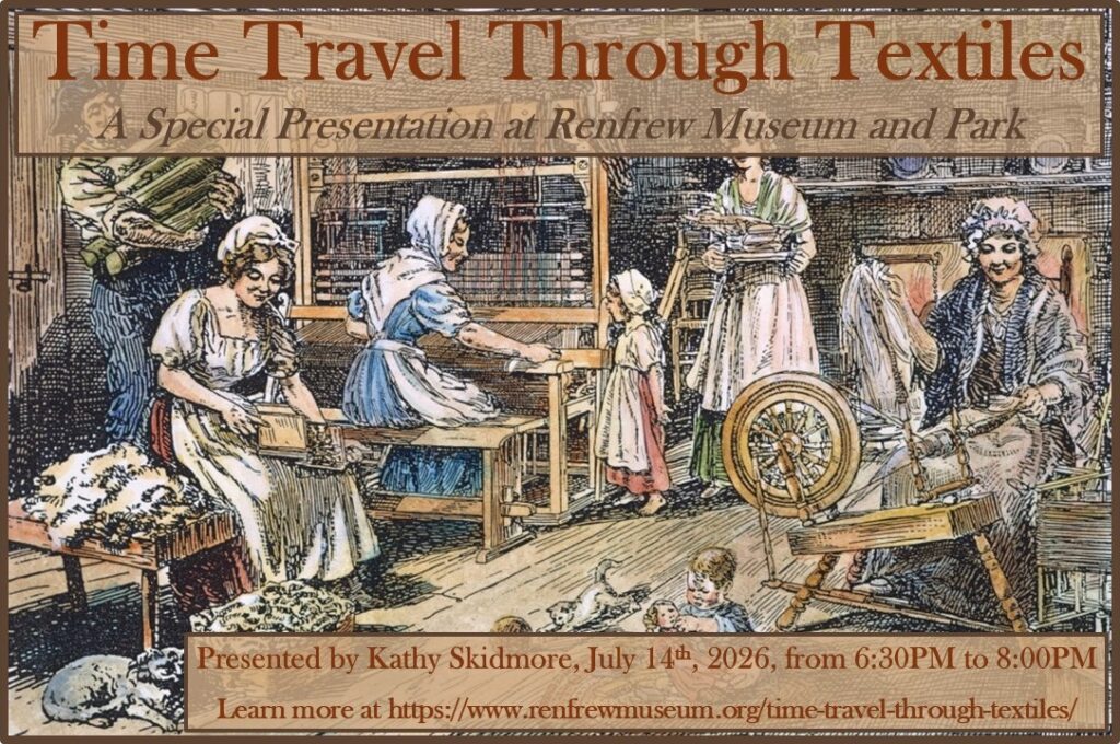 Time Travel Through Textiles