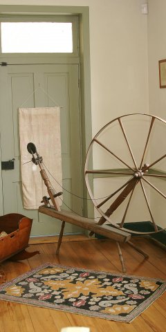 Walking Wheel in Urban Bedroom